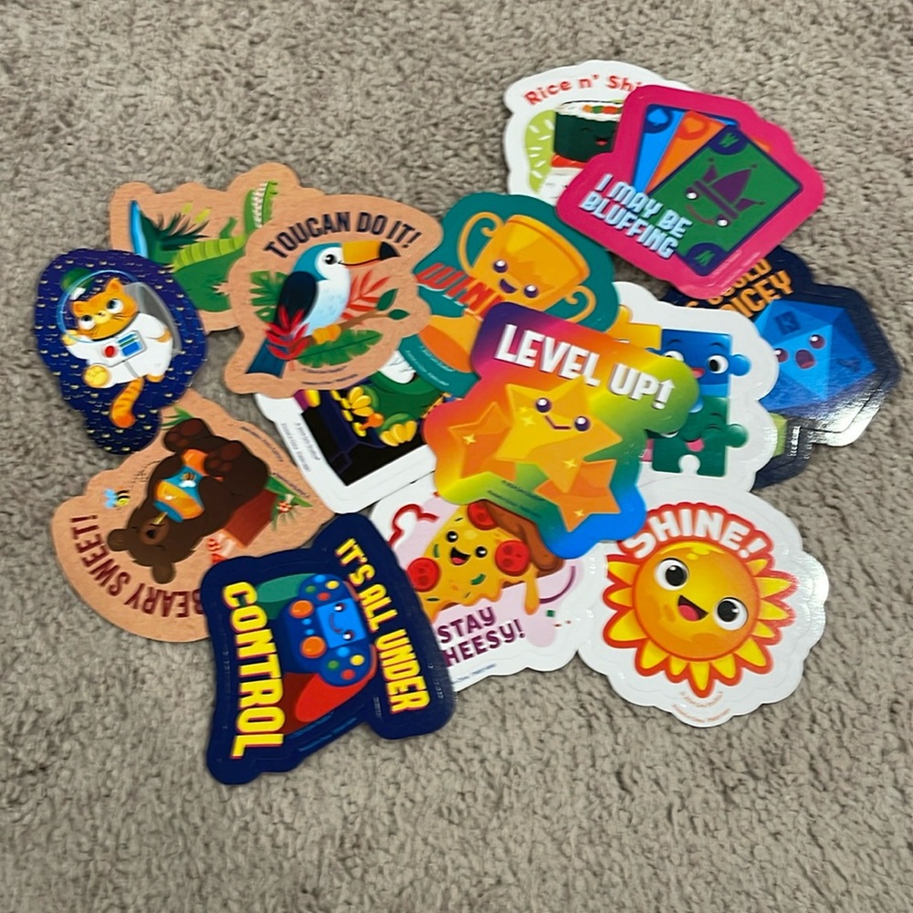 Stickers count :14